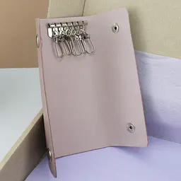 Подарунковий жіночий набір Handycover №54 (нюдовий) гаманець + ключниця + обкладинка на паспорт - мініатюра 3