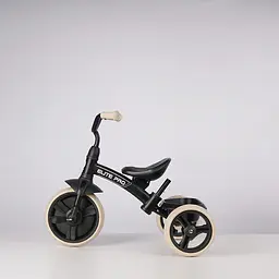 Велосипед триколісний дитячий Qplay Elite Pro Black (T10-BEliteProBlack) - мініатюра 7