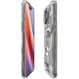 Чохол Spigen Ultra Hybrid MagSafe Zero One Natural Titanium для iPhone 16 Pro Max (ACS08381) - мініатюра 4