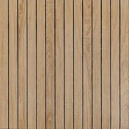 Покриття вінілове самоклеюче Wall Sticker 3D рейки 600х600х2,8мм Світлий мигдаль SW-00002204