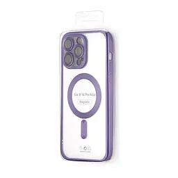 Чохол Ductil Metallic Edge with MagSafe (Protected Camera & Lens) iPhone 13 Pro Max Deep Purple - мініатюра 2