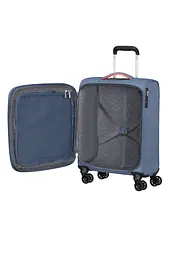 Валіза 55 См American Tourister CLOUDRIDER STONE BLUE 55x40x23(25) MJ4*01004 - мініатюра 2
