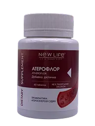 Таблетки New Life Атерофлор 60 таблеток
