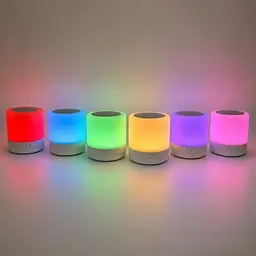 Настольная LED лампа ночник Mini touch lamp / Портативный светильник-ночник от USB / Ночник аккумуляторный RGB