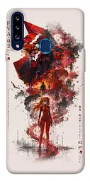 TPU чохол Demsky Red eclipse для Samsung Galaxy A20s