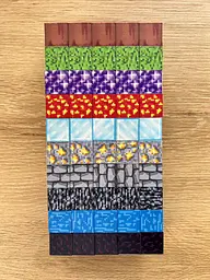 Магнітний конструктор Minecraft 100 деталей, дитячий набір магнітні кубики STEM - мініатюра 3