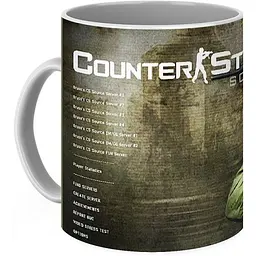 Кухоль GeekLand CS:GO Counter-Strike КС:ГО Контр Страйк sourse BW.02.005 330 мл білий - мініатюра 2
