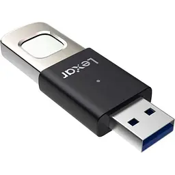 USB флеш-накопичувач Lexar JumpDrive Fingerprint F35 Pro 256GB USB-A 3.2 (LJDF35P256G-RNBNG) [137813] - мініатюра 3