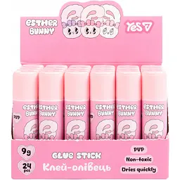 Клей-олівець PVP Yes Esther Bunny 9 г (320319) - мініатюра 3