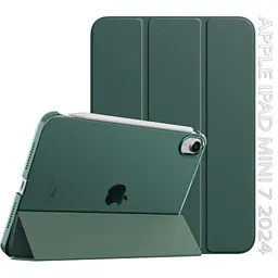 Чохол до планшета BeCover Tri Fold Hard Apple iPad Mini 7 2024 Dark Green (712451) - мініатюра 2