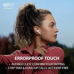 Бездротові навушники Qro A40 Pro Hi-Fi звук для iPhone/Android/Pods Bluetooth 5.3 - мініатюра 4