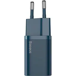 Зарядний пристрій Baseus Super Si Quick Charger 1C 20W EU blue (CCSUP-B03) - мініатюра 2