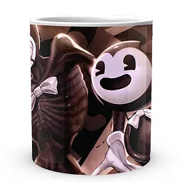 Чашка Bendy and the Ink Machine Бенді та чорнильна машина BIM 02.09 330 мл білий - мініатюра 2