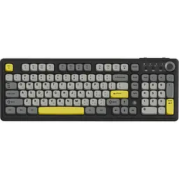 Клавіатура Ajazz AF98 Plus Black/Grey/Yellow [AF98-PLUS-BGY] [156896]