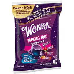 Желейні цукерки Wonka Magic Hat Fruit Flavored Gummy Candy 113g - мініатюра 2