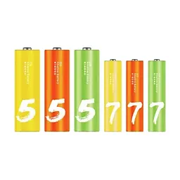 Батарейка CUKTECH AA+AAA rainbow alkaline battery (12xAA+12xAAA) (CUKAAB10CNCM)