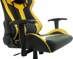 Геймерське крісло GT Racer чорне з жовтим (X-2527 Black/Yellow) - мініатюра 8