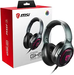 Ігрові навушники MSI Immerse GH50 Gaming [S37-0400020-SV1] [76743] - мініатюра 10
