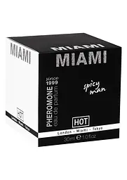 Туалетна вода чоловіча з феромонами Hot Miami Spicy Man 30 мл - мініатюра 2