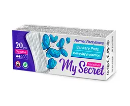 Щоденні гігієнічні прокладки Ziaja My Secret Sensetive Daily Anatomic 20 шт. - мініатюра 2