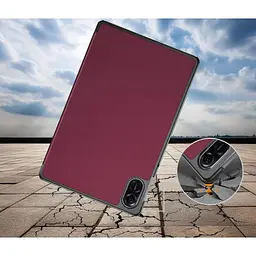 Чохол-книжка BeCover Smart Case для Honor Pad X9 11.5" Red Wine (711082) - мініатюра 2