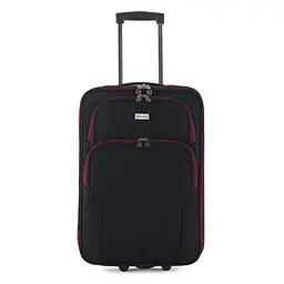Валіза Semi Line 20" (S) Black/Red Lines (T5680-1) - мініатюра 2