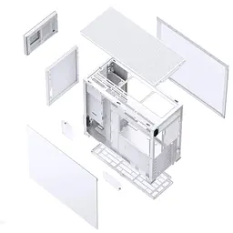 Корпус JONSBO D41 MESH SC White - мініатюра 9
