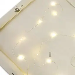 Картина за номерами Santi Зайченя з зірочкою 30х40 см LED підсвітка (956443) - мініатюра 7