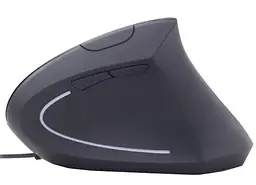 Миша Gembird MUS-ERGO-01 USB Black (MUS-ERGO-01) - мініатюра 3