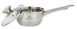 Ківш Oscar Grand, з кришкою, нержавіюча сталь, 14 см, 0,9 л (OSR-3001-14) - мініатюра 2