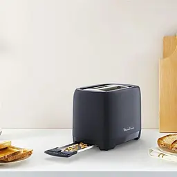 Тостер Moulinex Morning 850 Вт темно-синій (LT2M0810) - мініатюра 8