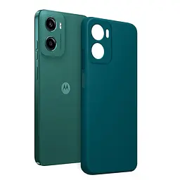 Чохол MAKE Motorola G05/E15 Silicone Forest Green - мініатюра 3