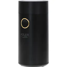 Кавомолка Adler AD 4446 Black/Gold [132635] - мініатюра 2