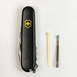 Ніж Victorinox Spartan Mat 91мм 12функ чорн.мат штоп жовт.лого - мініатюра 9