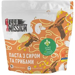 Паста Food Mission з сиром та грибами 110 г