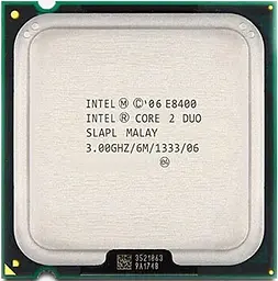 Процесор intel Core 2 Duo E8400 LGA775 3.0 GHz, 65W Б/В