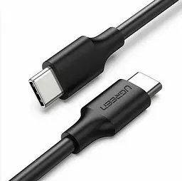 Кабель зарядний UGREEN US286 USB 2.0 Type-C to Type-C PD QC 4.0 1М Black (50997)