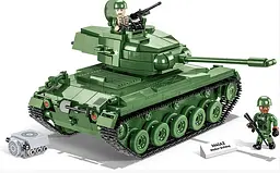 Конструктор COBI M41A3 Walker Bulldog — Американський танк 625 деталей - мініатюра 3