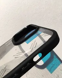 Оригінальний протиударний чохол для iPhone 13 Pro Max (6.7") Spigen Ultra Hybrid Matte Black (ACS03205) - мініатюра 6