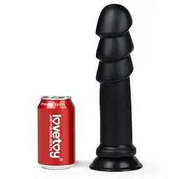 Фалоімітатор King Sized Anal Ripples 28.5 см чорний - мініатюра 6