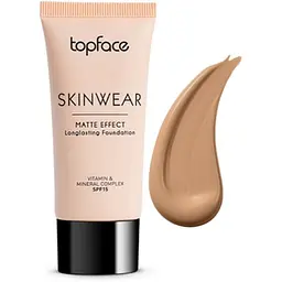 Тональний крем TopFace Skinwear Matte Effect Longlasting Foundation PT468 відтінок 06, 30 мл - мініатюра 2