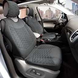 Автомобільні чохли для передніх сидінь Cayman Stell Model S Сірі