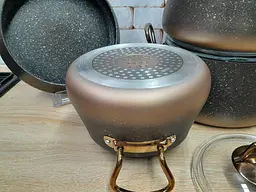 Набір посуду O.M.S. Collection 3041-IND-Bronze 7 предметів - мініатюра 7