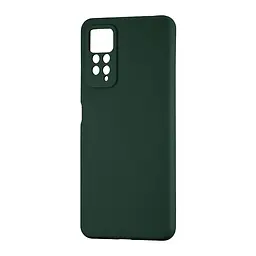 Чохол Silicone Case Xiaomi Redmi Note 12 Pro 4G/Note 11 Pro 4G/Note 11 Pro 5G/Note 11E Pro/Poco X4 Pro 5G Dark Green