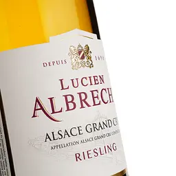 Вино Lucien Albrecht Riesling Grand Cru Spiegel, біле, сухе, 14,5%, 0,75 л - мініатюра 3