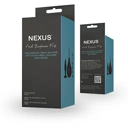 Набір новачка для анальної стимуляції Nexus Anal Beginner Kit спринцівка 224 мл анальні намиста 20 м - мініатюра 4