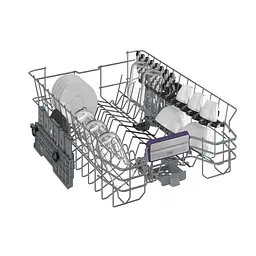 Посудомийна машина Beko вбудована, 11 комплектів A+++, 45 см, дисплей, білий - мініатюра 4