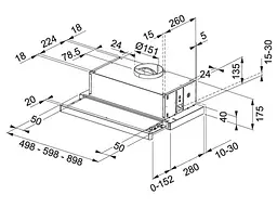 Витяжка Franke Flexa FTC 532L GR/XS (315.0547.794) - мініатюра 2
