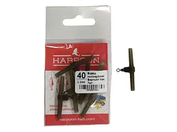 Відвід HARPOON "Вертоліт" 40мм вертлюг №6 Хакі полікарбонат (7шт/уп)