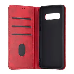 Чохол-книжка Premium Samsung S10 (G973) Dark Red - мініатюра 2